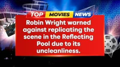 Robin Wright Warns Against Wading In Lincoln Memorial Reflecting Pool