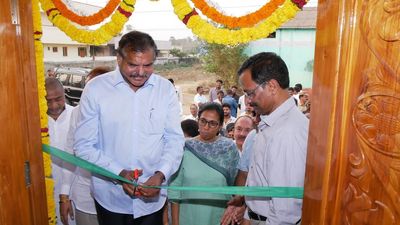 Education Minister Botcha inaugurates new blood bank in Cheepurupalli