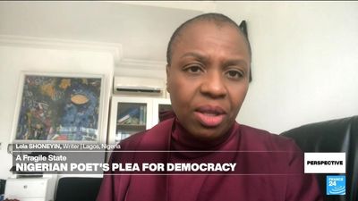 'A Fragile State': Nigerian poet Lola Shoneyin makes plea for democracy