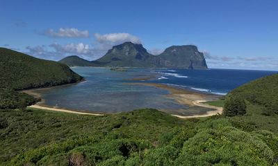 Lord Howe island faces ‘major’ coral bleaching as ocean temperatures continue to break records