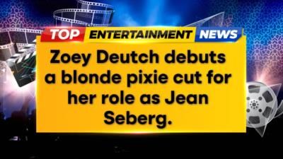 Actress Zoey Deutch Debuts Dramatic Blonde Pixie Cut Transformation