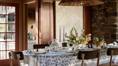 Shea McGee suggests these tablescaping tips if you're looking to master 'Modern Charm' on the dinner table