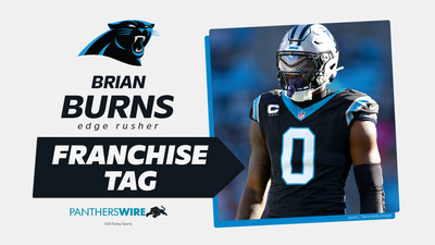 Panthers placing franchise tag on OLB Brian Burns