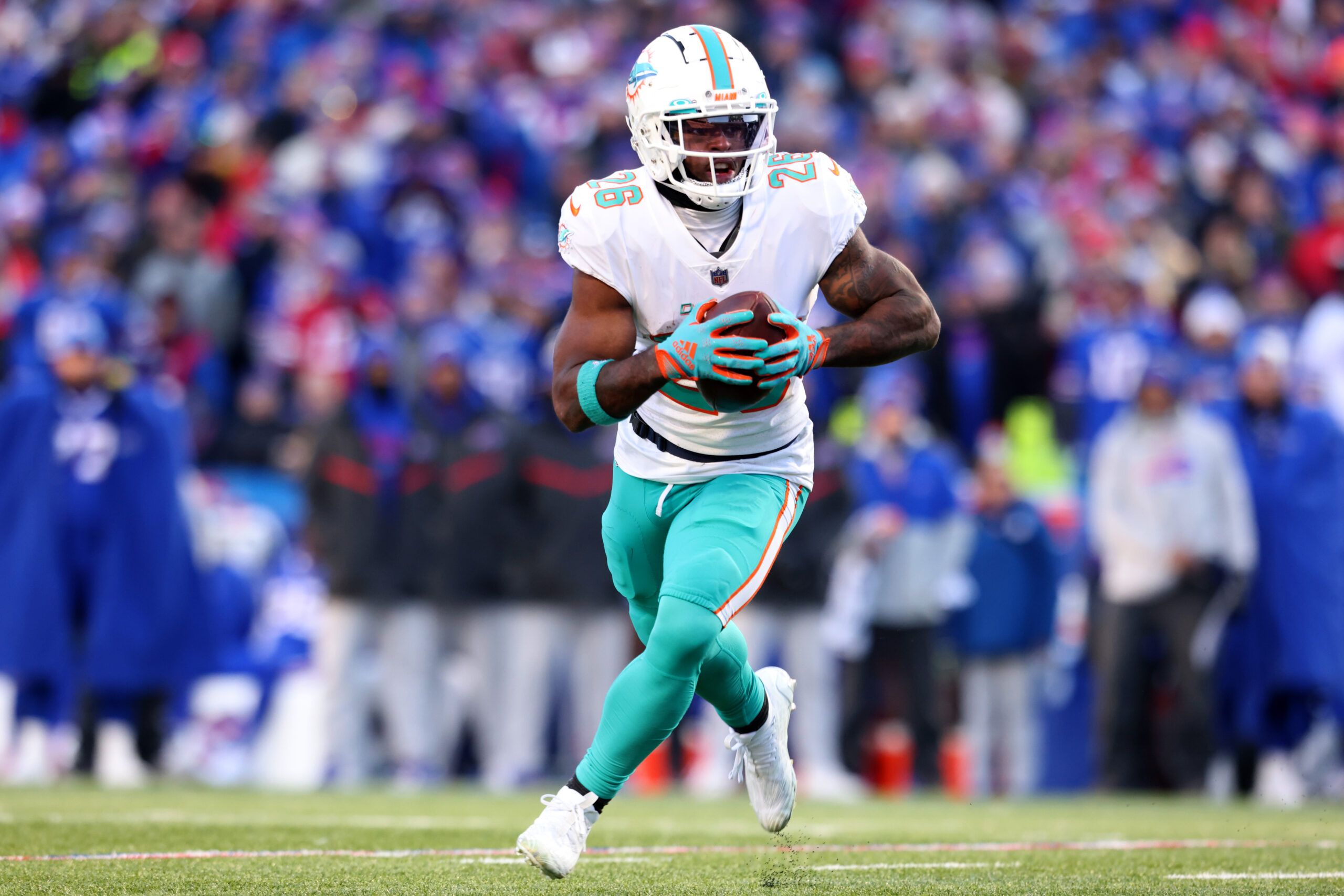 Dolphins free agent profile: Is Salvon Ahmed done in…