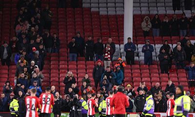 Sheffield United’s meek surrender and the clackety-clacking of empty seats