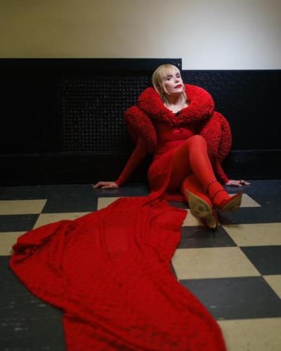 Paloma Faith Stuns In Striking Red Ensemble