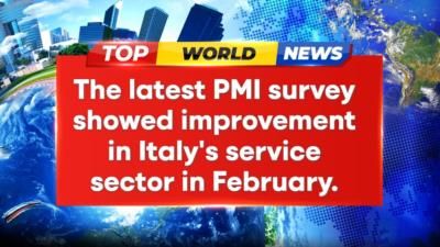 Italy's Service Sector Gains Momentum In February