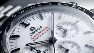 Stunning new Omega Speedmaster revealed with white lacquer dial
