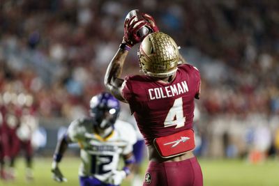 Florida State WR Keon Coleman has disappointing combine performance