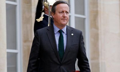 Cameron describes talks with Israeli minister over Gaza as ‘tough but necessary’