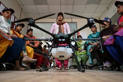 India's 'Drone Sisters' Steer Farming And Social Change