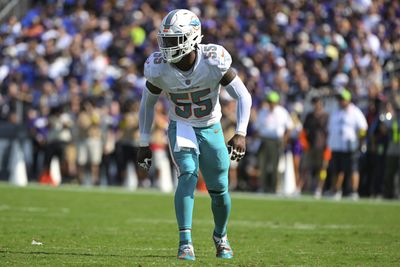 Former Dolphins LB Jerome Baker had a classic reaction to his release