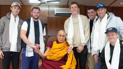England players meet spiritual leader Dalai Lama ahead of Dharamsala Test