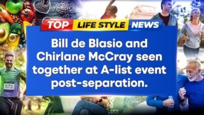 Bill De Blasio And Chirlane Mccray Attend A-List NYC Event.