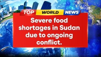 Sudanese Face Hunger Amid War Disrupting Food Supply