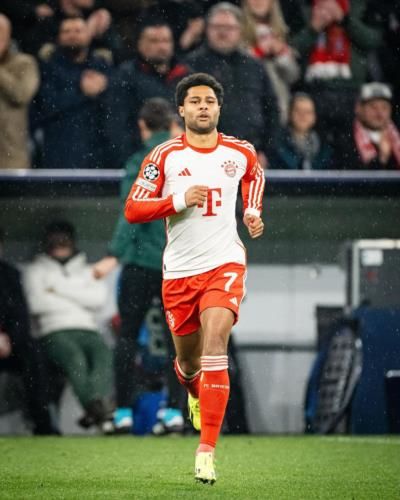 Serge Gnabry Captures Match Day Intensity Through Photoshoot Excellence