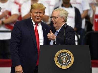 Mitch Mcconnell Endorses Trump For President, Despite Past Tensions.