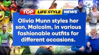 Olivia Munn Styles Son Malcolm In Trendy Outfits For Outings