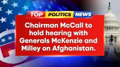 Chairman Mccall To Hold Hearing On Afghanistan Crisis