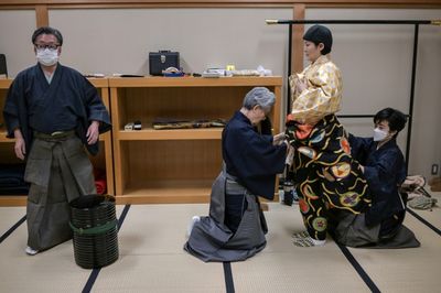 Women Break Into Japan's 'Masculine' Noh Theatre