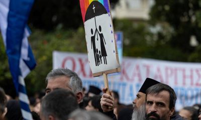 Greek Orthodox church calls for excommunication of MPs after same-sex marriage vote