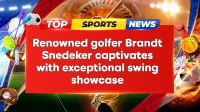 Brandt Snedeker's Impressive Swing Showcase