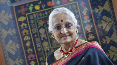 Usha Pawar’s stitch in time attempts to preserve the legacy of Kasuti work