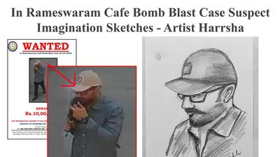 Hyderabad artist sketches bring alive Rameshwaram Cafe blast suspect
