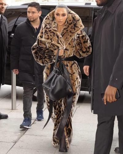 Kim Kardashian: Embodying Strength And Style In Tiger Print Outfit