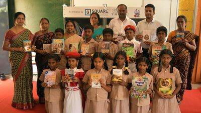 Book donation initiative brings joy of reading to government school at Navalur Kottapattu