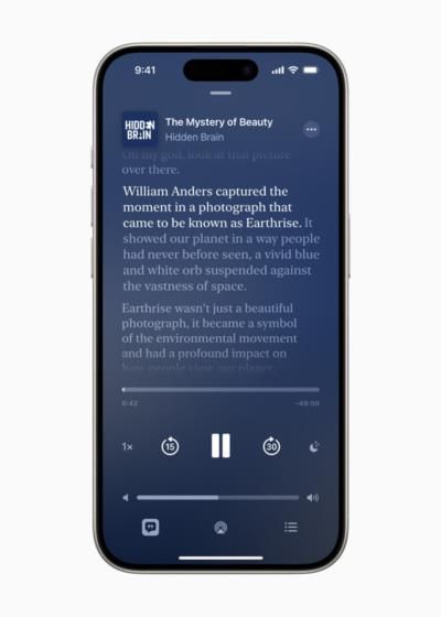 Apple Introduces Transcripts For Apple Podcasts, Enhancing Accessibility.