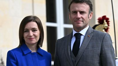 France pledges 'unwavering support' to Moldova amid threats of Russian destablisation