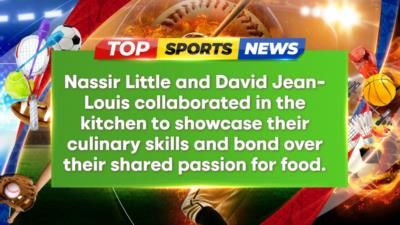Culinary Collaboration: Nassir Little And David Jean-Louis Cooking Together