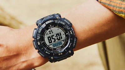 The new Casio Pro Trek watches might look weird – and it's because they're part-made from beans