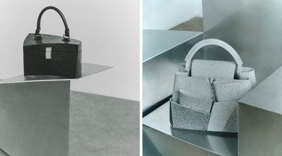 Frank Gehry’s Louis Vuitton handbags see fashion meet architecture