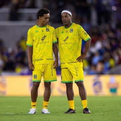 Ronaldinho And Son: A Heartwarming Moment On The Field