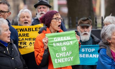 ‘No drilling! No drilling!’: climate choir sings truth to power in Palace of Westminster