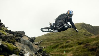 Kade Edwards makes Dyfi Bike Park look like child's play in the latest Red Bull Speed of Sound video drop