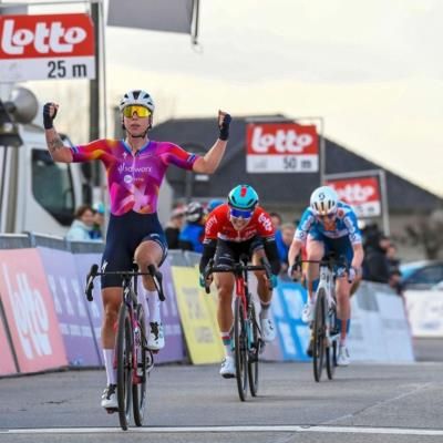 Capturing The Intensity: Lorena Wiebes In Action