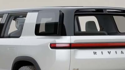 Look At The Rivian R2's Rad Pop-Out Rear Quarter Windows