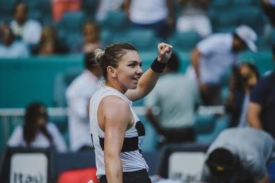 Simona Halep Radiates Confidence And Determination In Stylish Pose