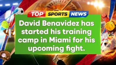 David Benavidez Begins Intense Training Camp In Miami