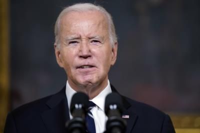 Pro-Palestinian Protesters Block White House-Capitol Route Before Biden Speech