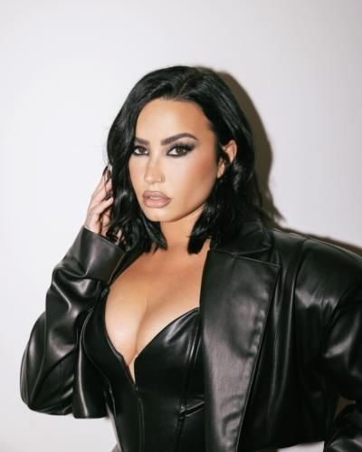 Demi Lovato's Stylish All-Black Look Radiates Confidence And Charisma