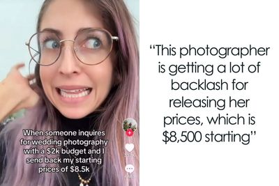 Wedding Photographer Mocked For Her Photos After She Revealed She Charges $8.5k