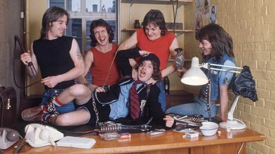 "I went out expecting to see Kiss at Hammersmith Odeon and instead spent the evening in a pub with Bon Scott and Angus Young": An AC/DC story