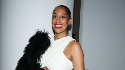 Tracee Ellis Ross follows these art rules to make a minimalist first impression in her entryway