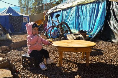 Six months after the earthquake, Morocco’s Atlas villagers still in tents