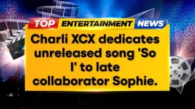 Charli XCX Honors Late Collaborator Sophie In Emotional Performance