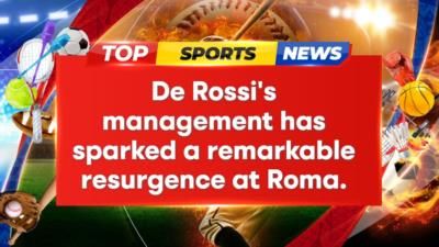 Daniele De Rossi Revitalizes AS Roma With Tactical Overhaul